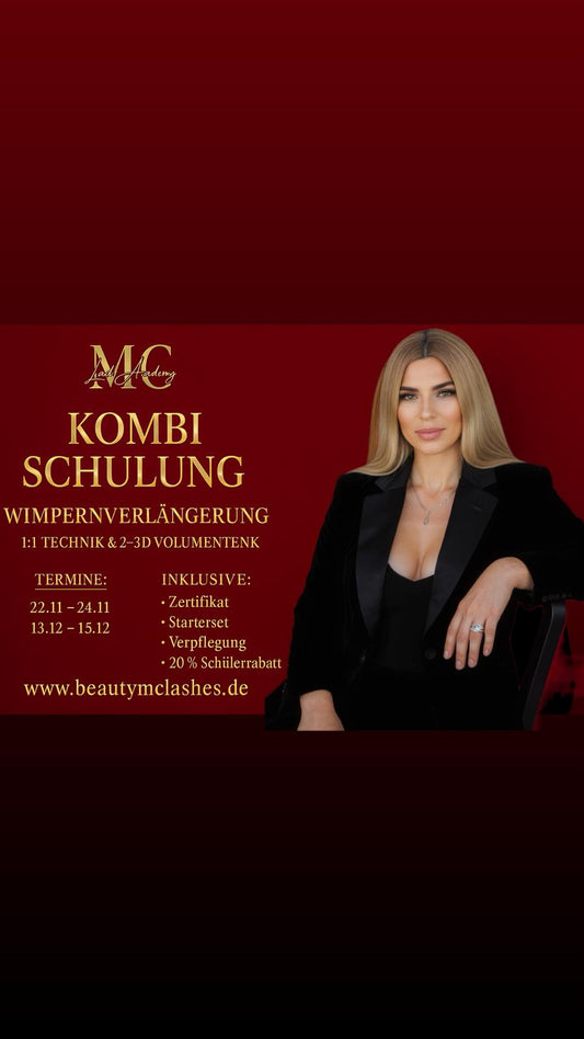 Lash Profi 3 Tage 🇩🇪 – Full Version 1–3D Lash Extension Kurs